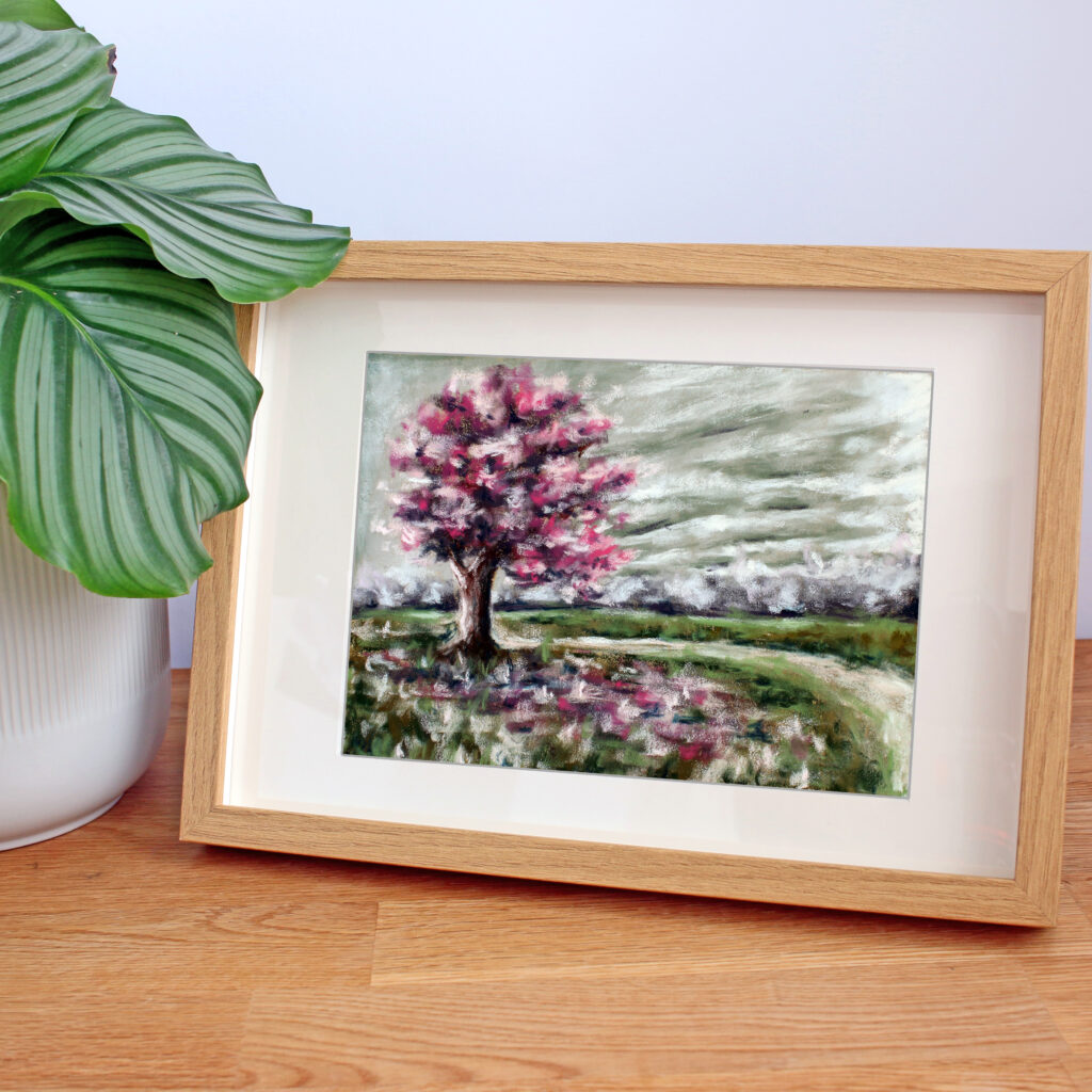 Baum Pastellkreide - Hindrichs-Art