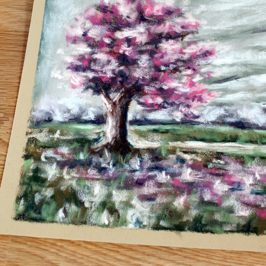 Baum Pastellkreide Hindrichs-Art