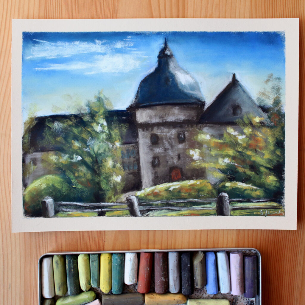 Plein Air Painting Schloss