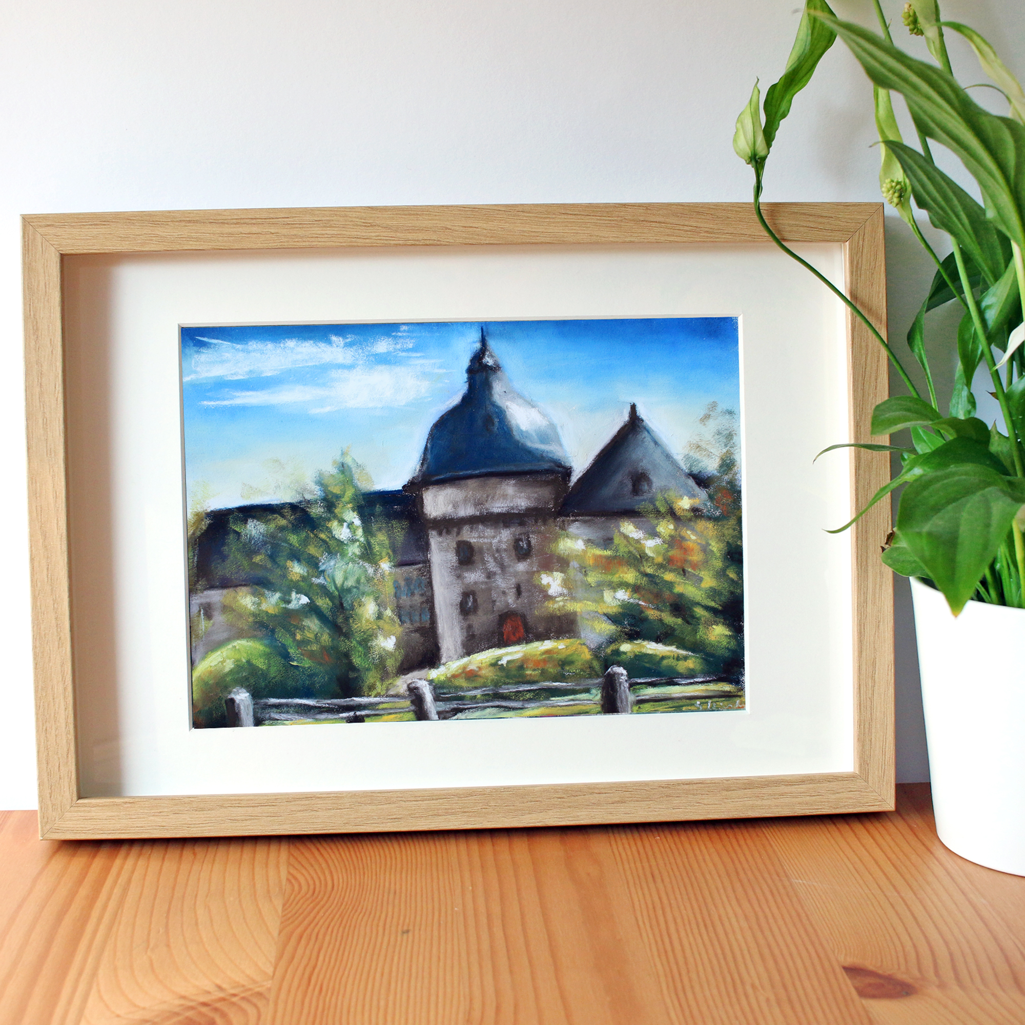 Mehr über den Artikel erfahren Plein Air Painting Schloss Liedberg