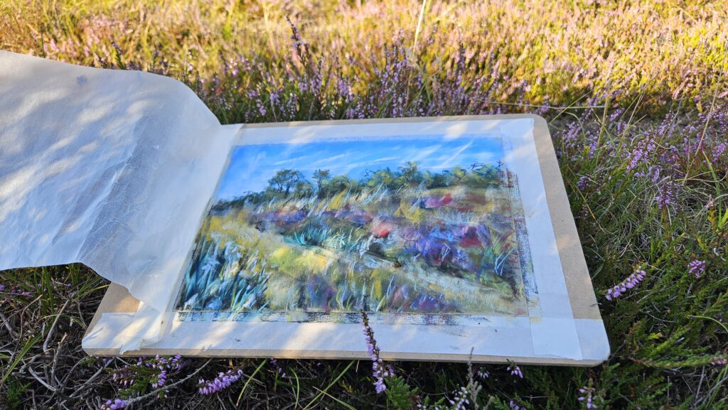 Plein Air Malen in Dänemark